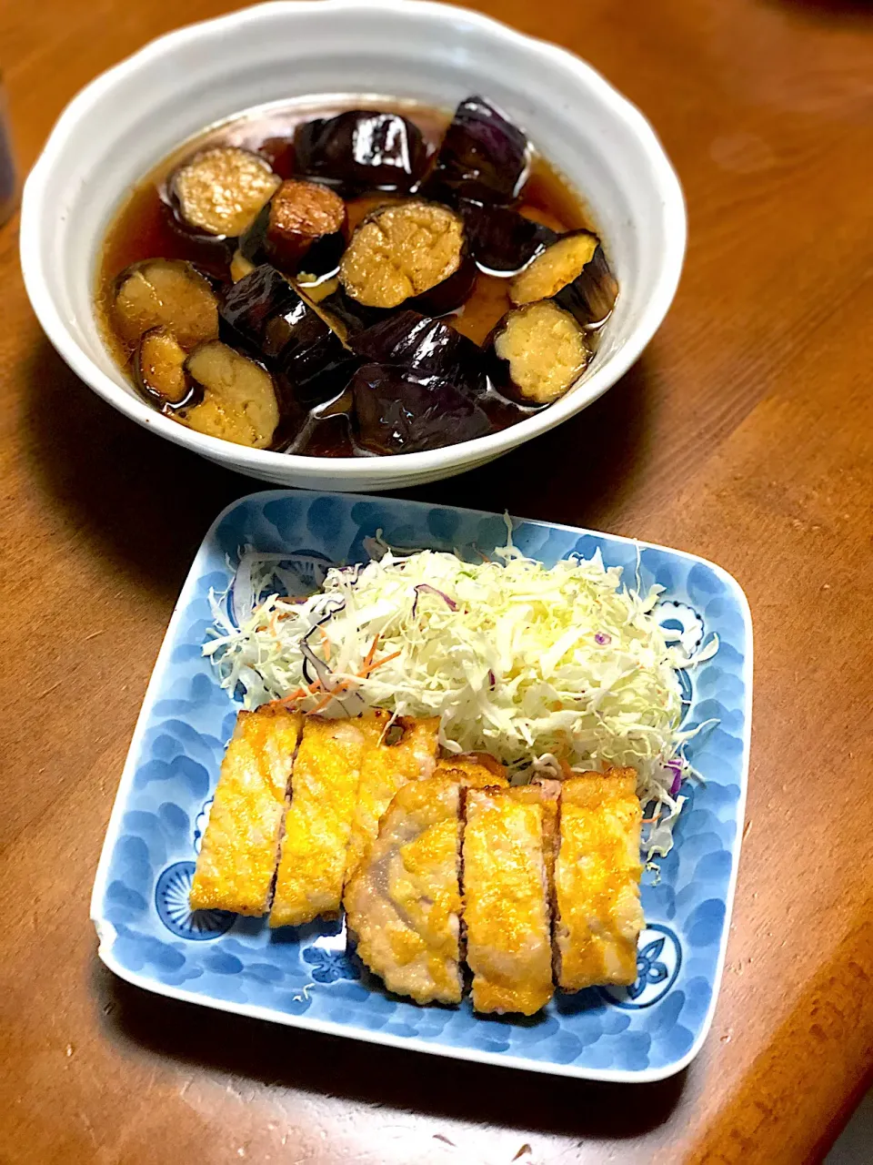 お初のおかず😊ピタカと茄子の煮浸し😋|ゆうちゃんさん