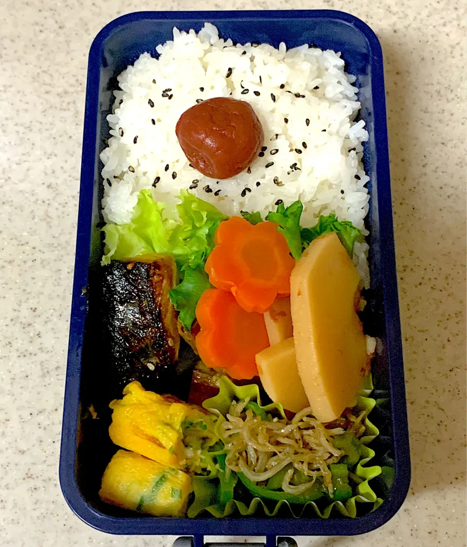 Snapdishの料理写真:さわらのみりん焼弁当|besさん