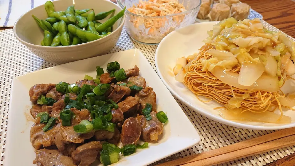 皿うどん定食|くみけるさん