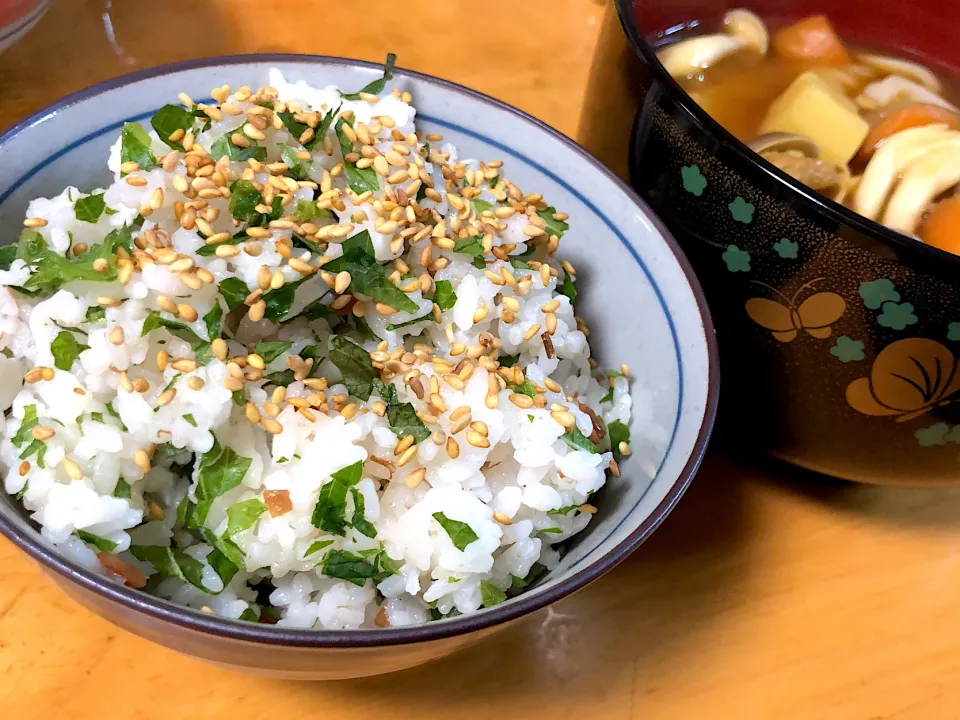 大葉と梅の混ぜご飯|LaLamamaさん