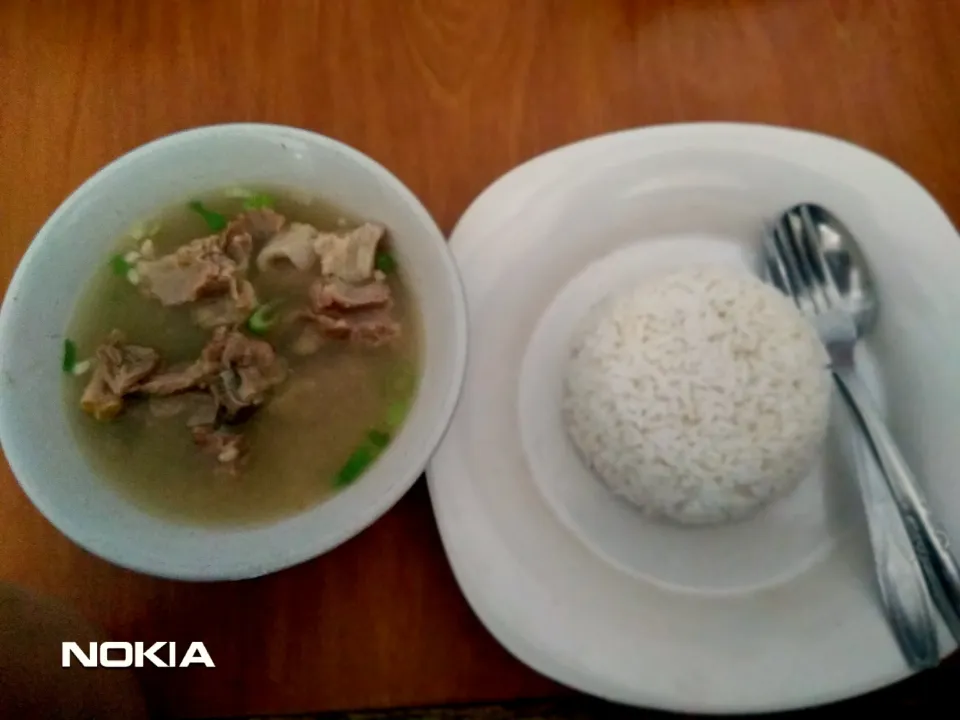 sop kambing tegal|chef bungさん