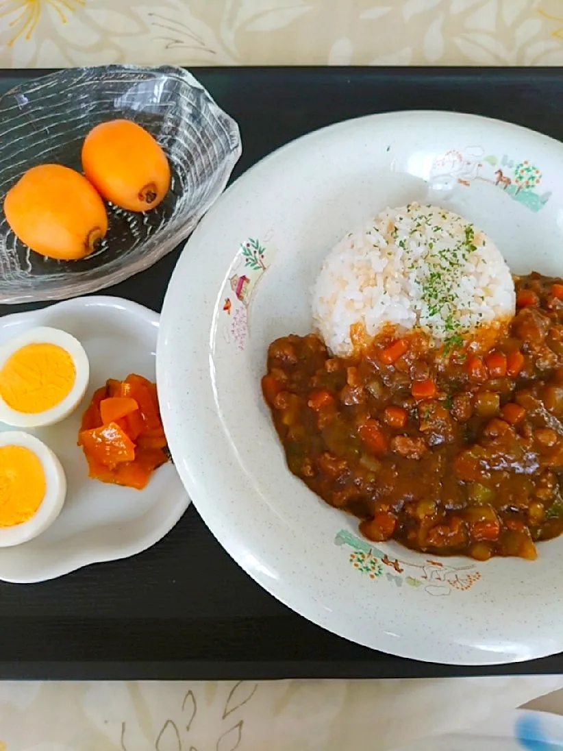 キーマカレー
サラダを忘れました❗|🍒ふみりん🍒さん