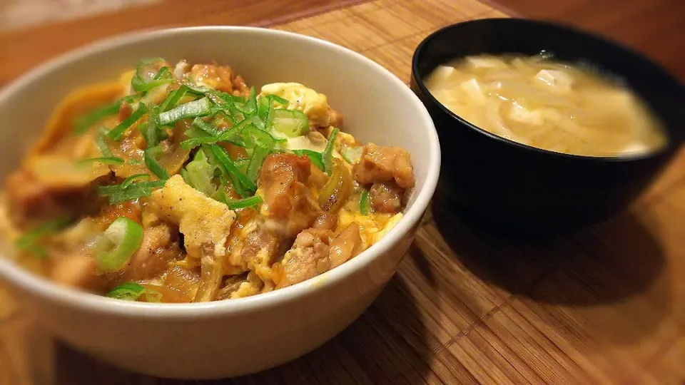 親子丼～
の晩ごはん✨|kaz(*･ω･)さん