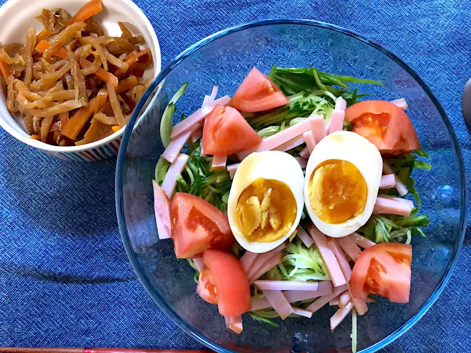 サラダ冷やし中華🥗|さおりさん