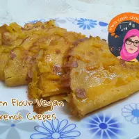 Corn Flour Vegan French Crepes|mina cook channelさん