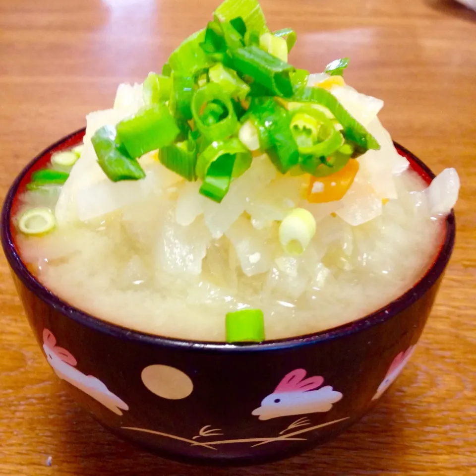 具沢山味噌汁🍀今日は暑い1日でした💦|まいりさん