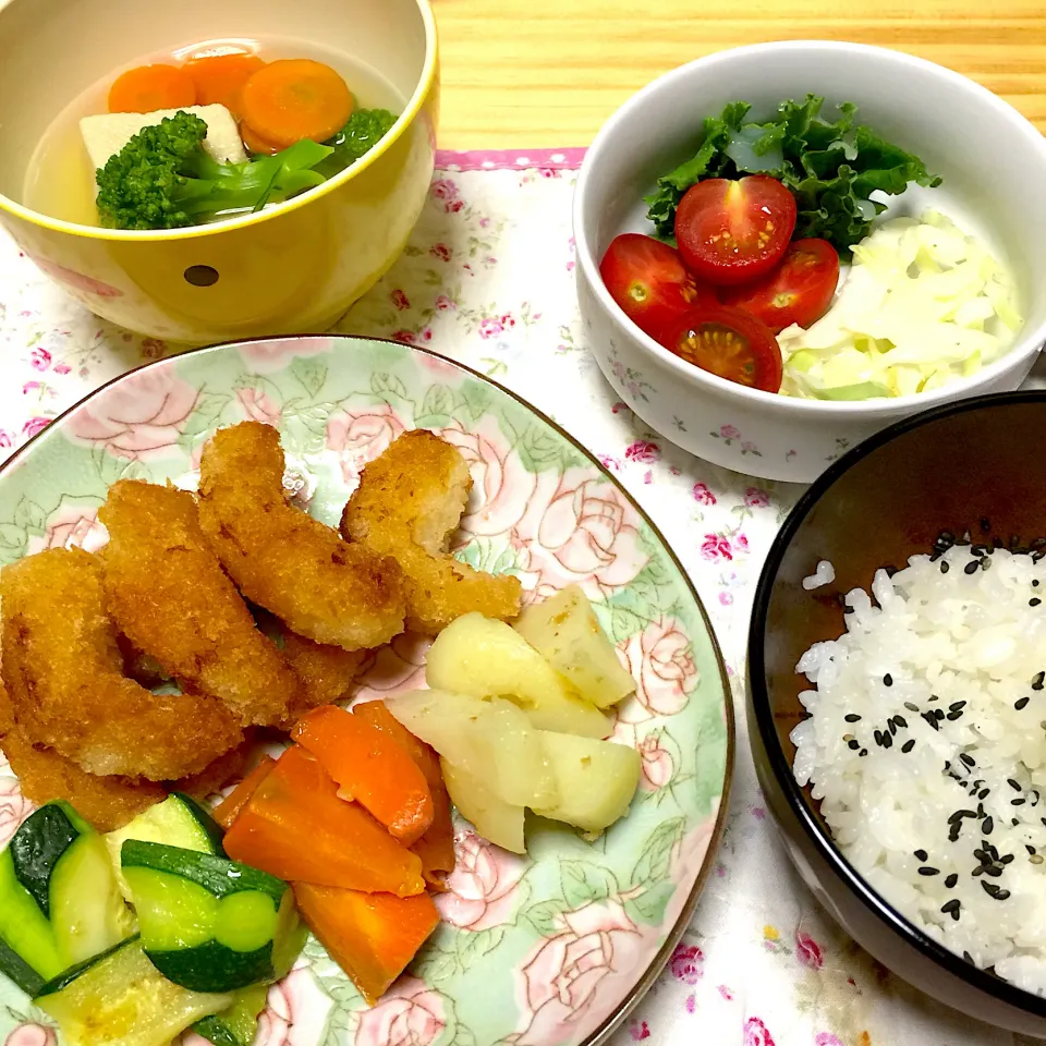 Snapdishの料理写真:4歳児晩ご飯|さとう かおりさん