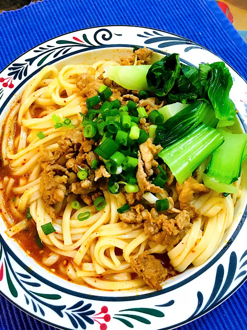 Snapdishの料理写真:ラー油から手作り本格的、屋台風「汁なし坦々麺」|KanaMaxさん