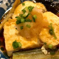 Snapdishの料理写真:揚げ出し豆腐|MY84さん