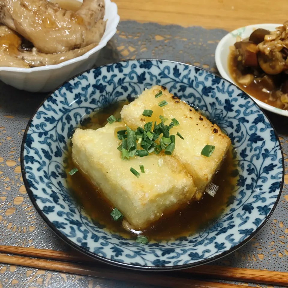 揚げ出し豆腐|安侑美のロカボ日記✈︎さん