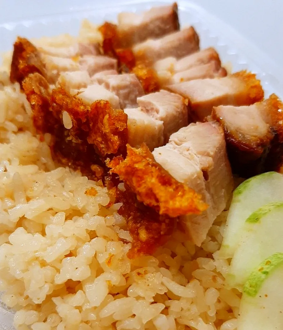 crispy pork rice|ģřãçîöůşさん