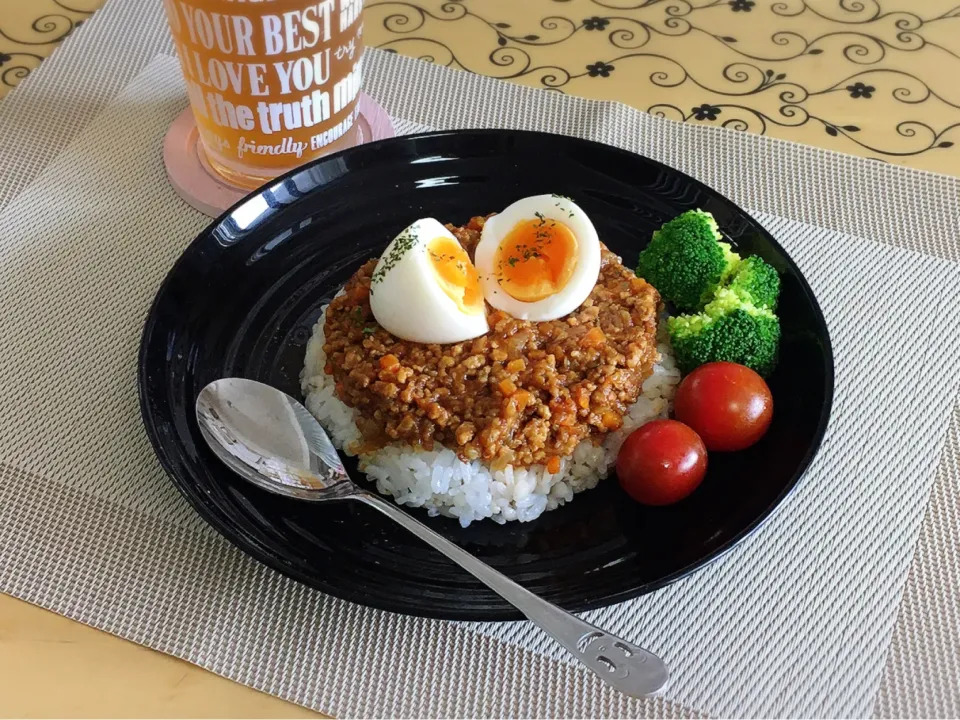 キーマカレー＊昼食◆レシピ付き|チムニーさん