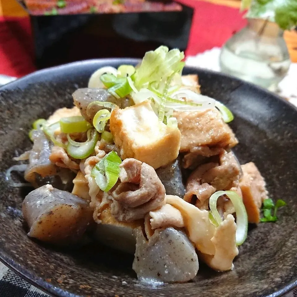 ぶりさんさんの料理 これうまつゆで豚こんにゃく味噌炒め⑥|とまと🍅さん