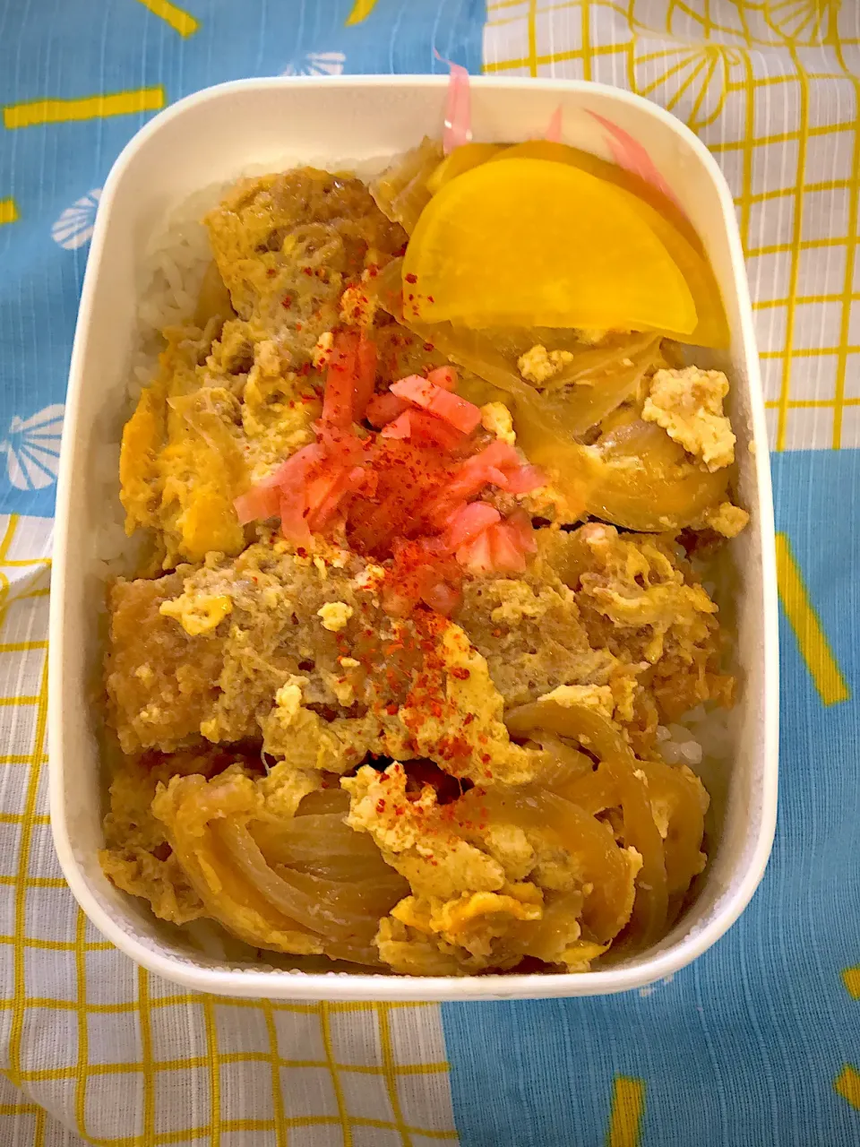 超絶かちゅ丼弁当【めし】|超絶トルーマン石6さん