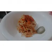 Pasta with legendary sauce|mutfak'aşkıさん