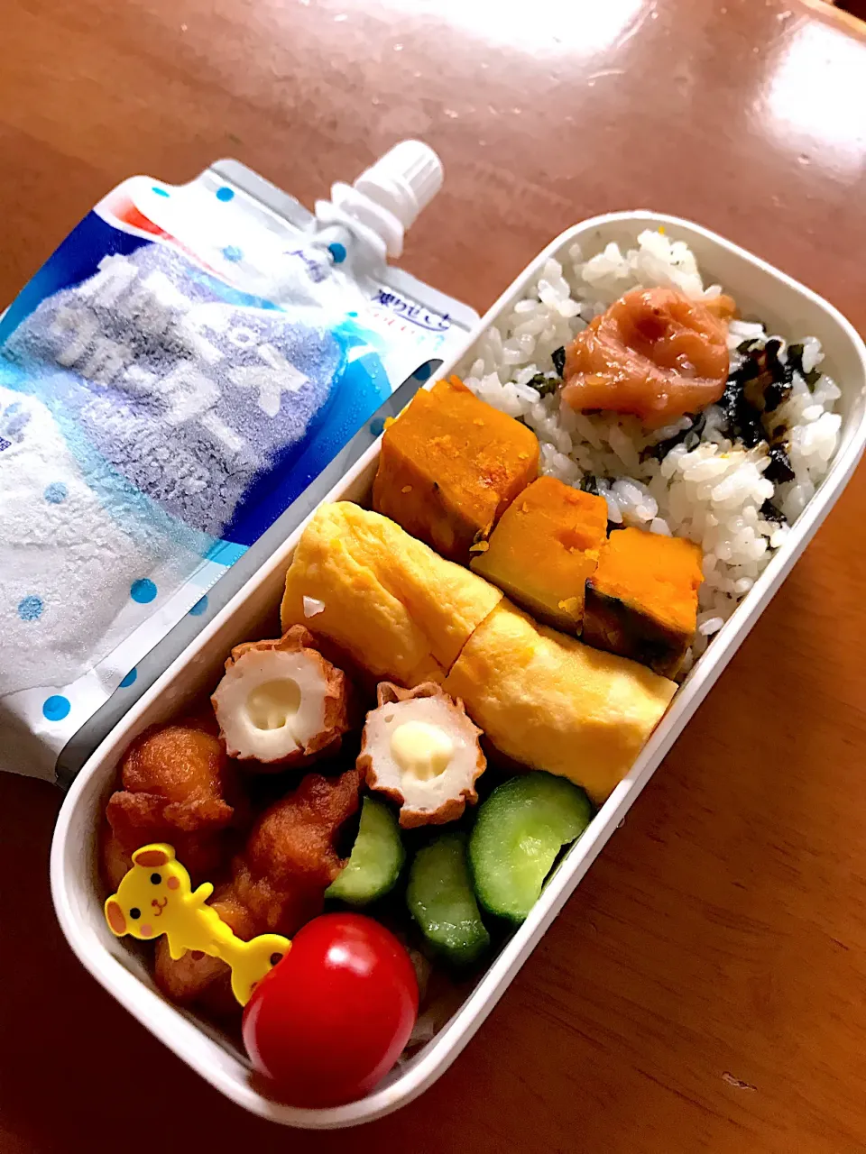 かぼちゃの煮物🎃弁当🍱|tamanaさん