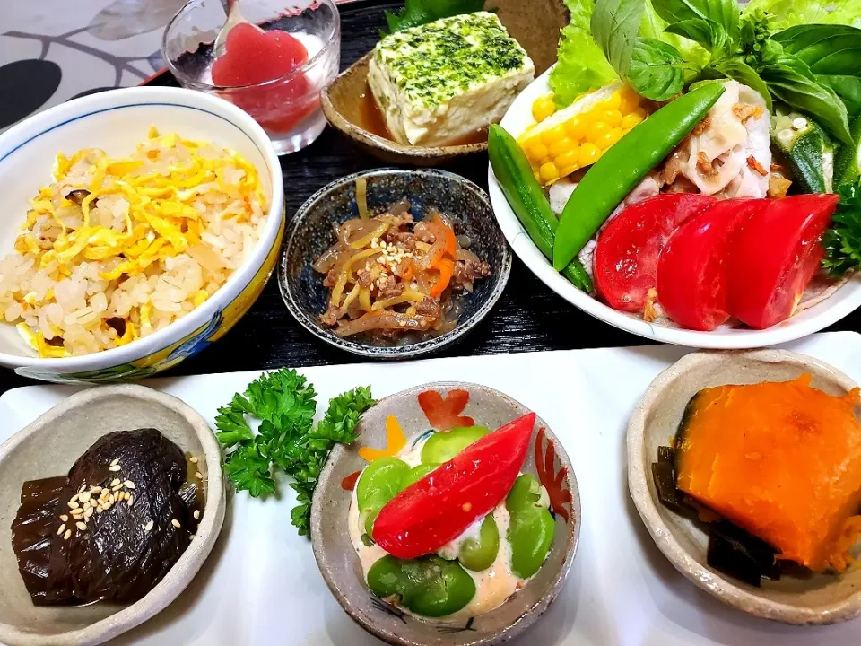 今日の朝ご飯🍚|こまちさん