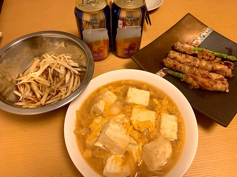 男の料理と、プレモル🍺当選ありがとうございます❤️|tsumaminaさん