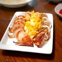 Snapdishの料理写真:Stuffed Squid Rice| Maggie Ling An Luさん