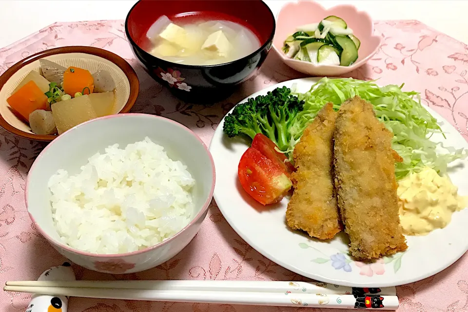 アジフライ定食|りなさん