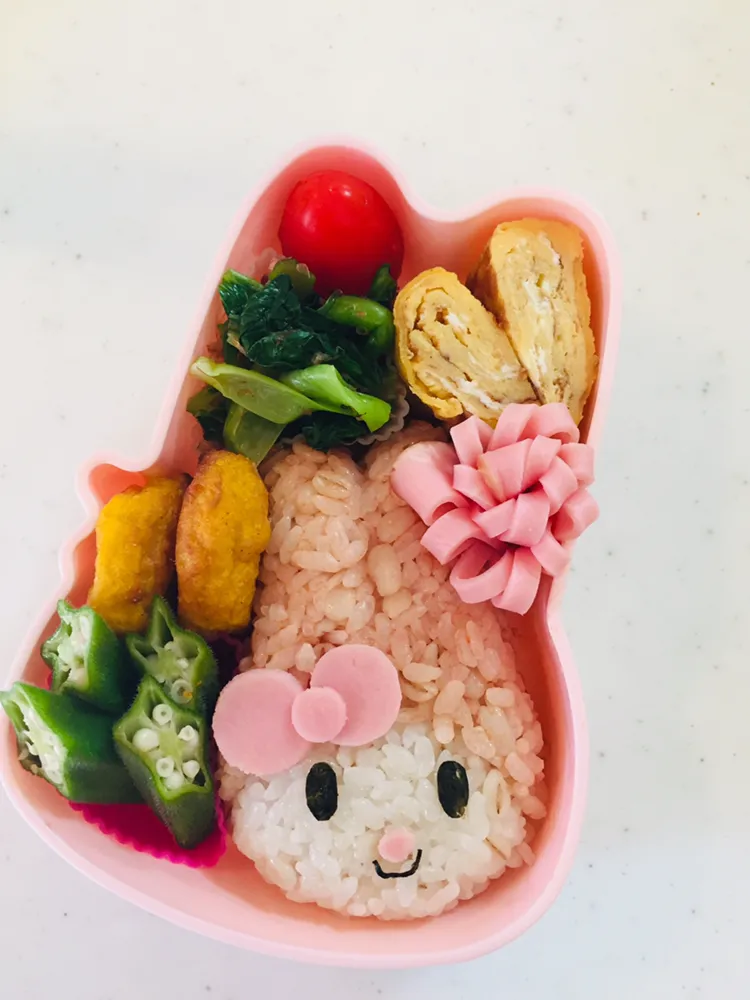 Snapdishの料理写真:マイメロ弁当|pimoriさん