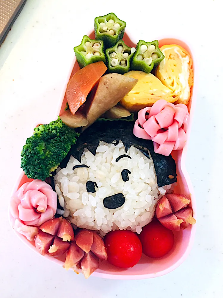 Snapdishの料理写真:ちびまる子ちゃん弁当|pimoriさん