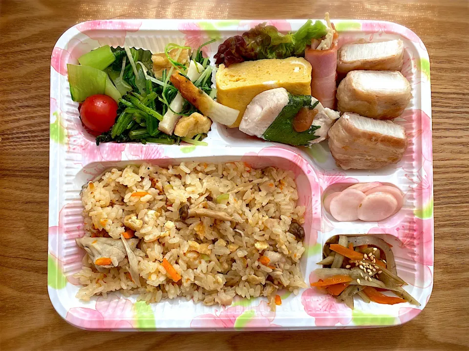 Snapdishの料理写真:今日のお弁当 職場の方に…|みかりんさん