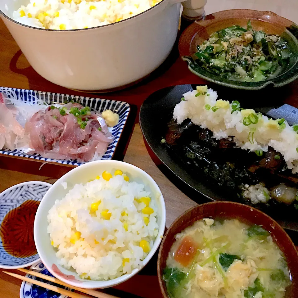 Snapdishの料理写真:初夏の食卓|わかさん