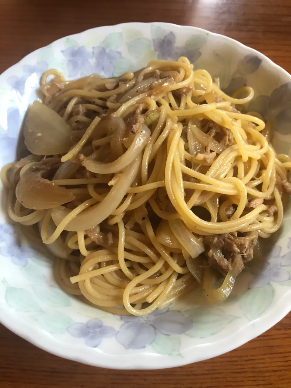 ツナのにんにく醤油パスタ|ぴさん