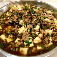 Olive veg tofu with mince meat|xuanngさん