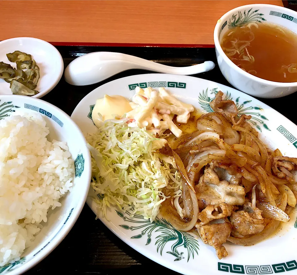 生姜焼き定食|ゆうじ.さん