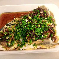 black pepper steam fish head|RESTAURANT LOY KEEさん