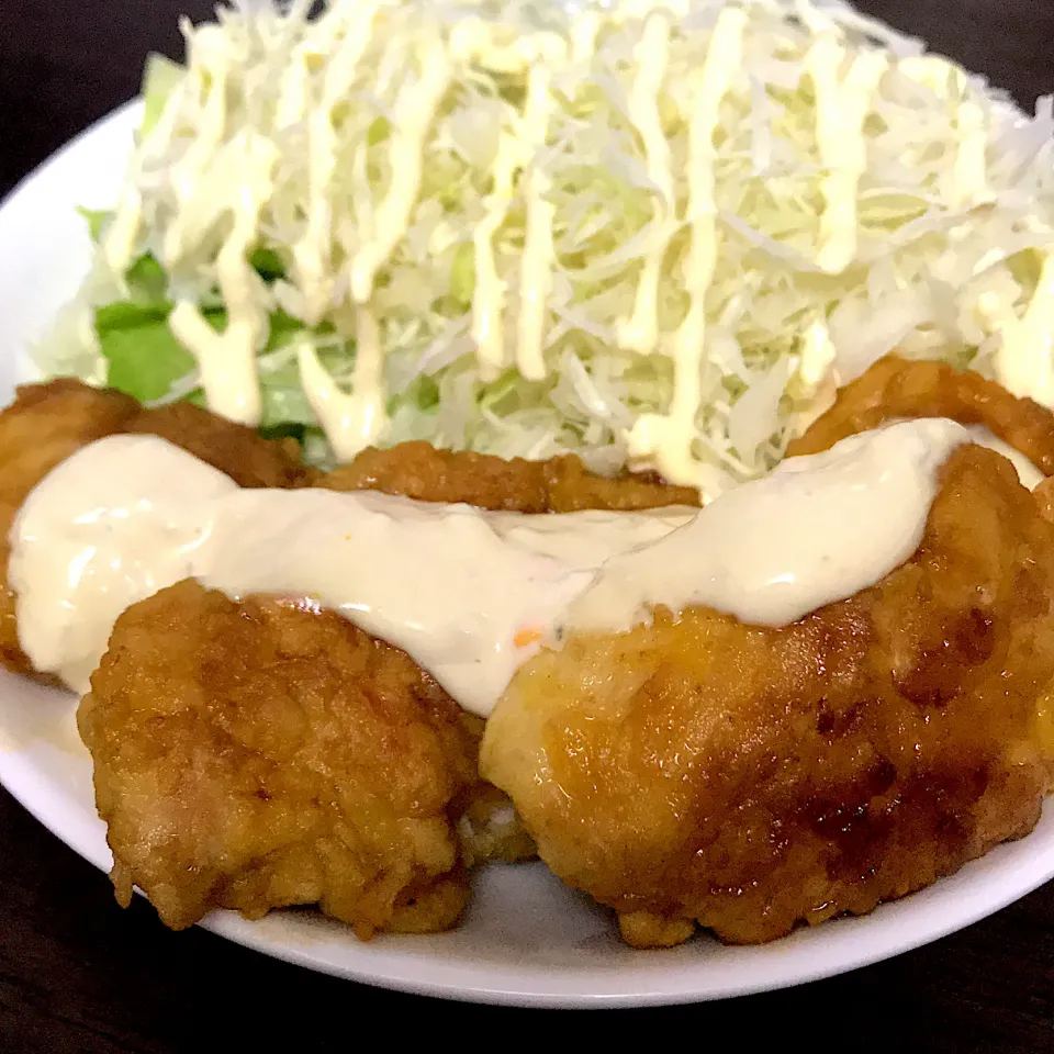 Snapdishの料理写真:揚げないチキン南蛮|taro16bitさん