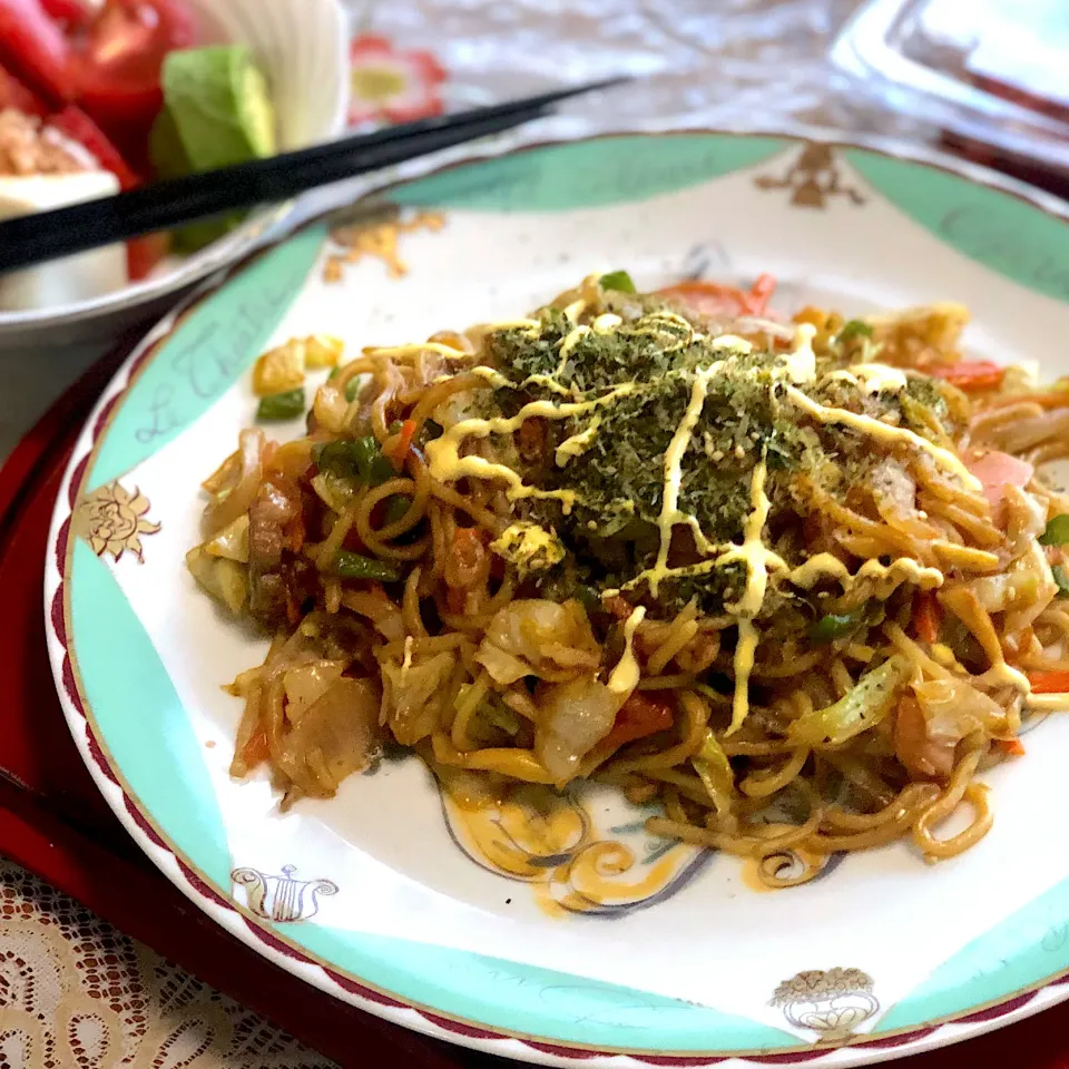 我が家の焼きそば|ひろゆきさん