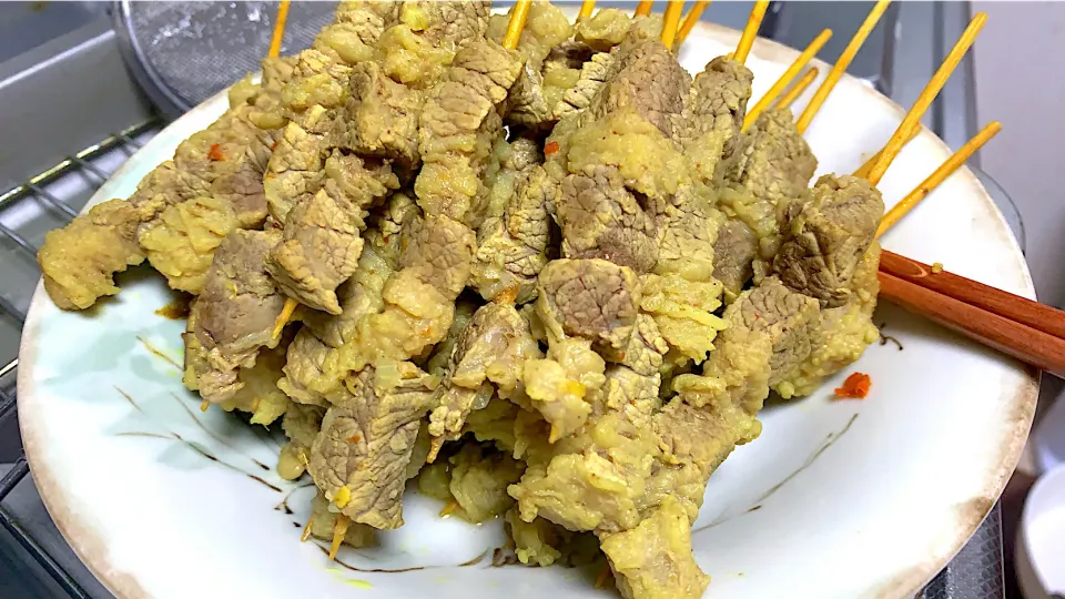 Snapdishの料理写真:Sate Padang|yeni kartikasariさん