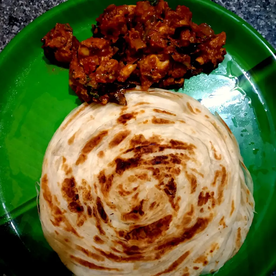 Parotta with Chicken Sukka|Richieさん