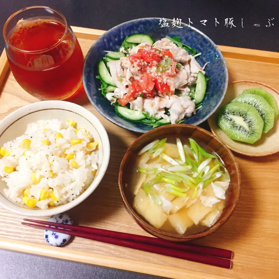 mi＊oriの料理 塩麹トマト|mi＊oriさん