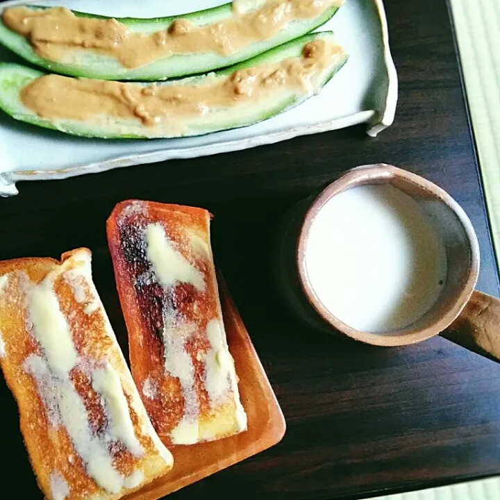 シンプルトースト朝食|omotoさん