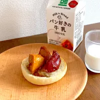 Snapdishの料理写真:大学芋マフィン|yoshiさん