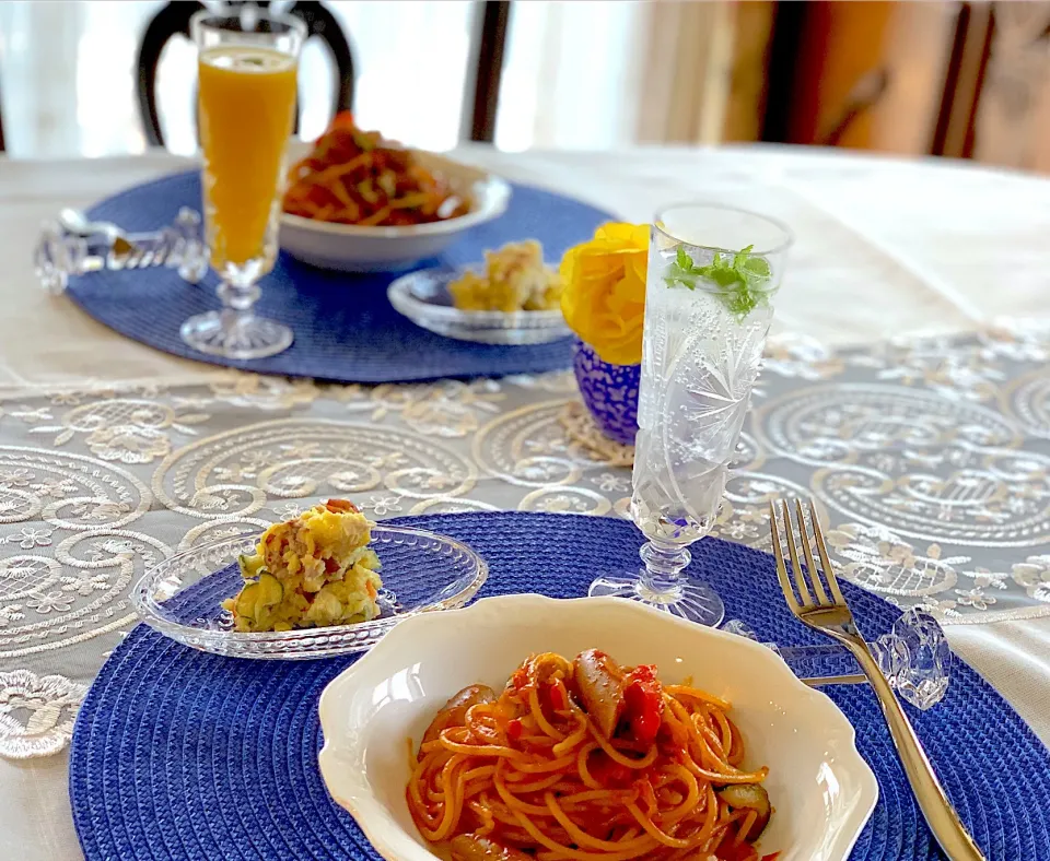 20200605-2 昨日の息子との2人ランチはナポリタンを作ったよ🍝|Seikoさん