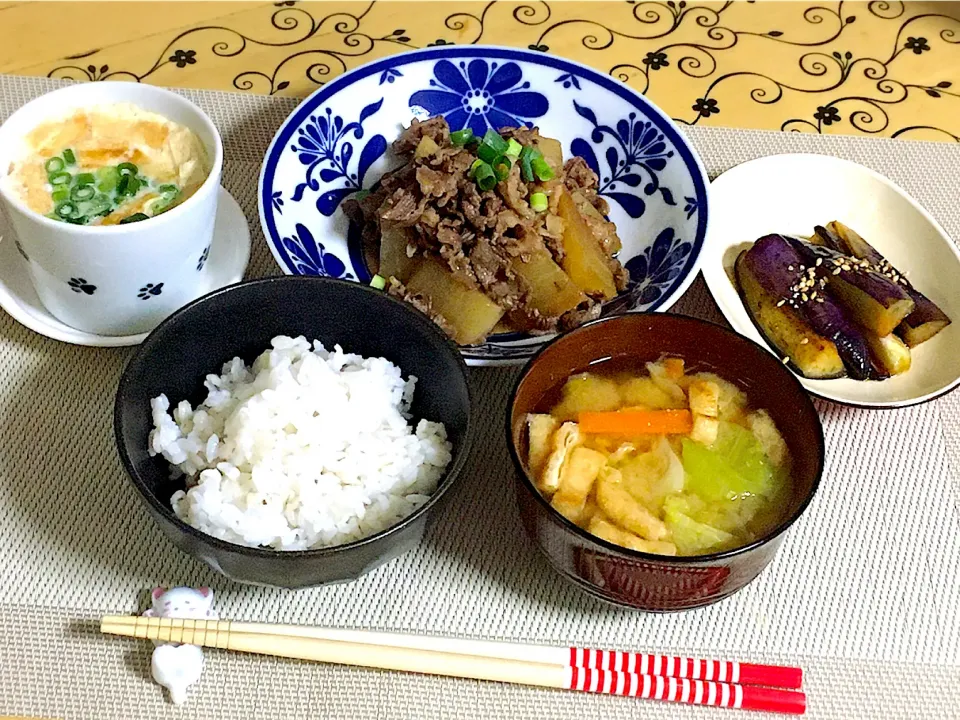 牛こま大根＊夕飯|チムニーさん