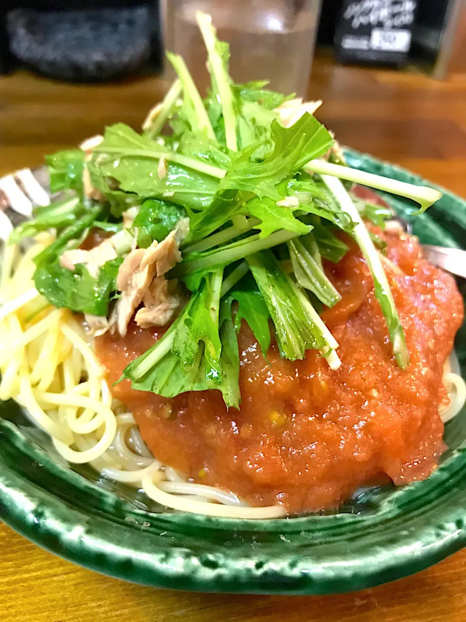 冷製トマトパスタ🍅|saturnさん