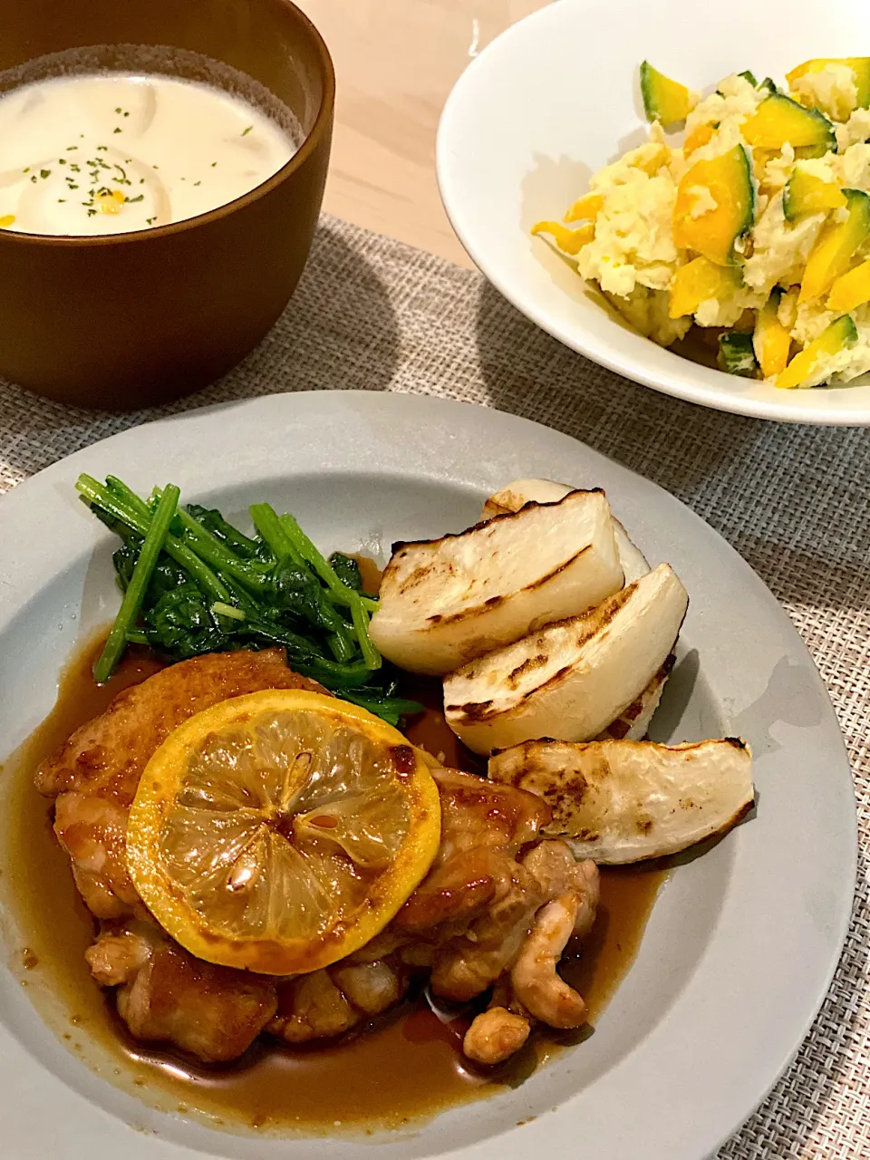 鶏肉のレモン照り焼き|ぽんたさん