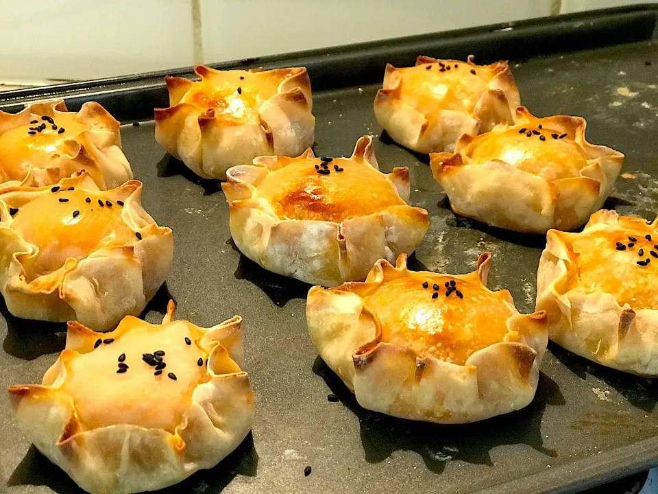 Sweet potato in dumpling wraps|Babyluv Cabrera Ocampoさん