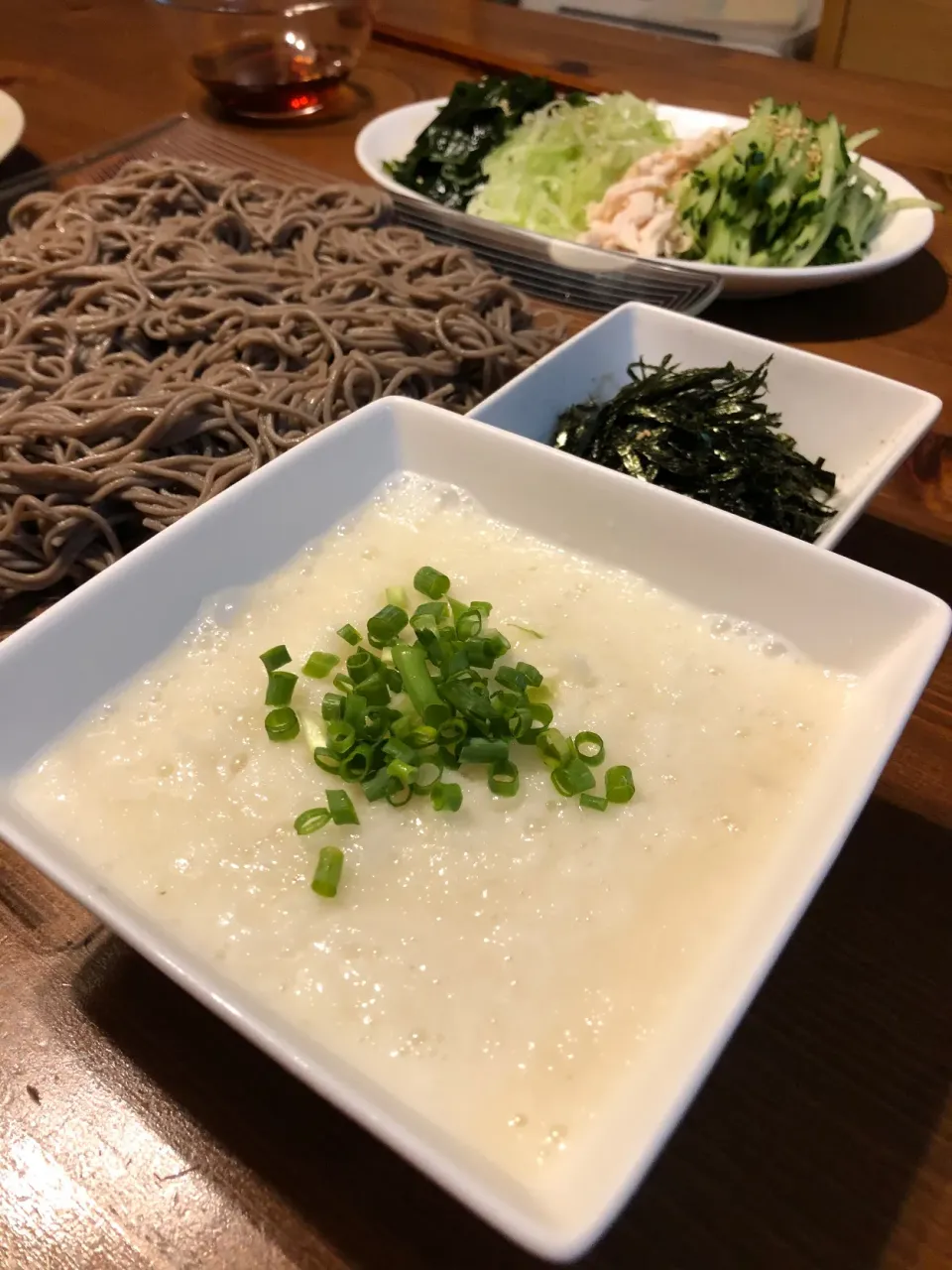 6/6の昼食　とろろ蕎麦|yoneさん