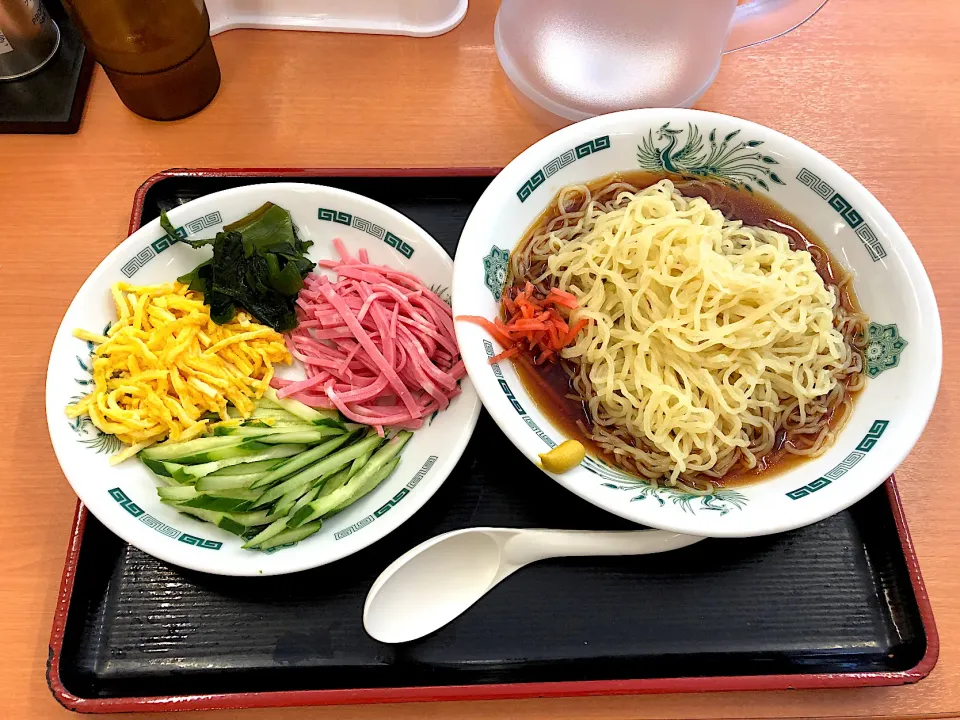 黒酢しょうゆ冷し麺|しのぶさん