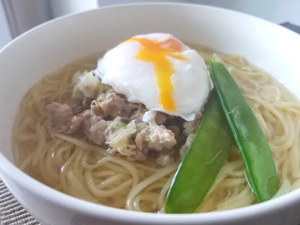 鳥挽き肉タンメン
在宅71日目|しあるさん