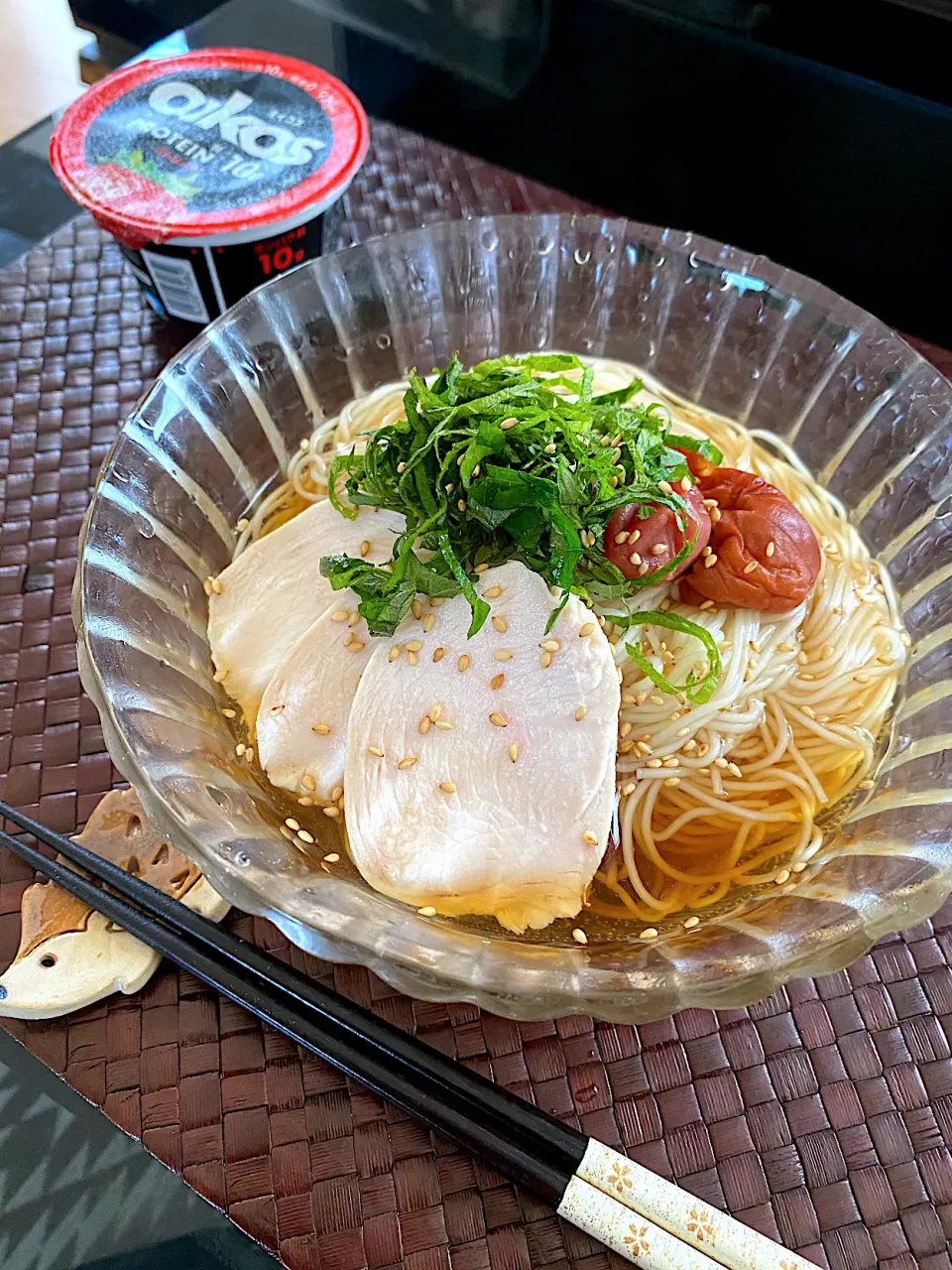 ゆかりさんの料理 柔らかジューシー鶏ハムトッピング素麺👌|ゆかりさん