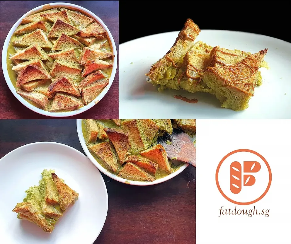 Matcha Bread & Butter Pudding|Daniel Limさん