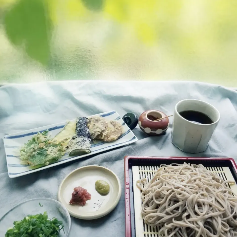 天ざる定食|ももまさん